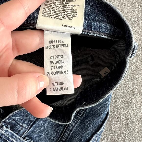 Citizens of Humanity Sid Jeans Regular Straight Blue Men's 34 Made in the USA - Picture 5 of 10